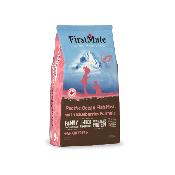 Pienso Firstmate Pacific Ocean Fish Meal With Blueberries Formula para gatos